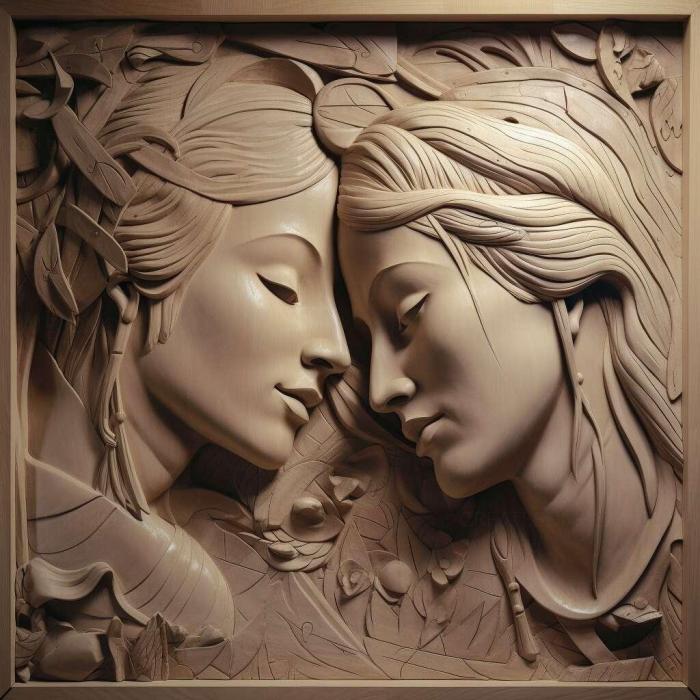 نموذج ثلاثي الأبعاد لآلة CNC 3D Art 